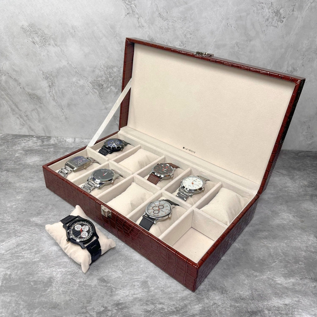 10 Slot Watch Box