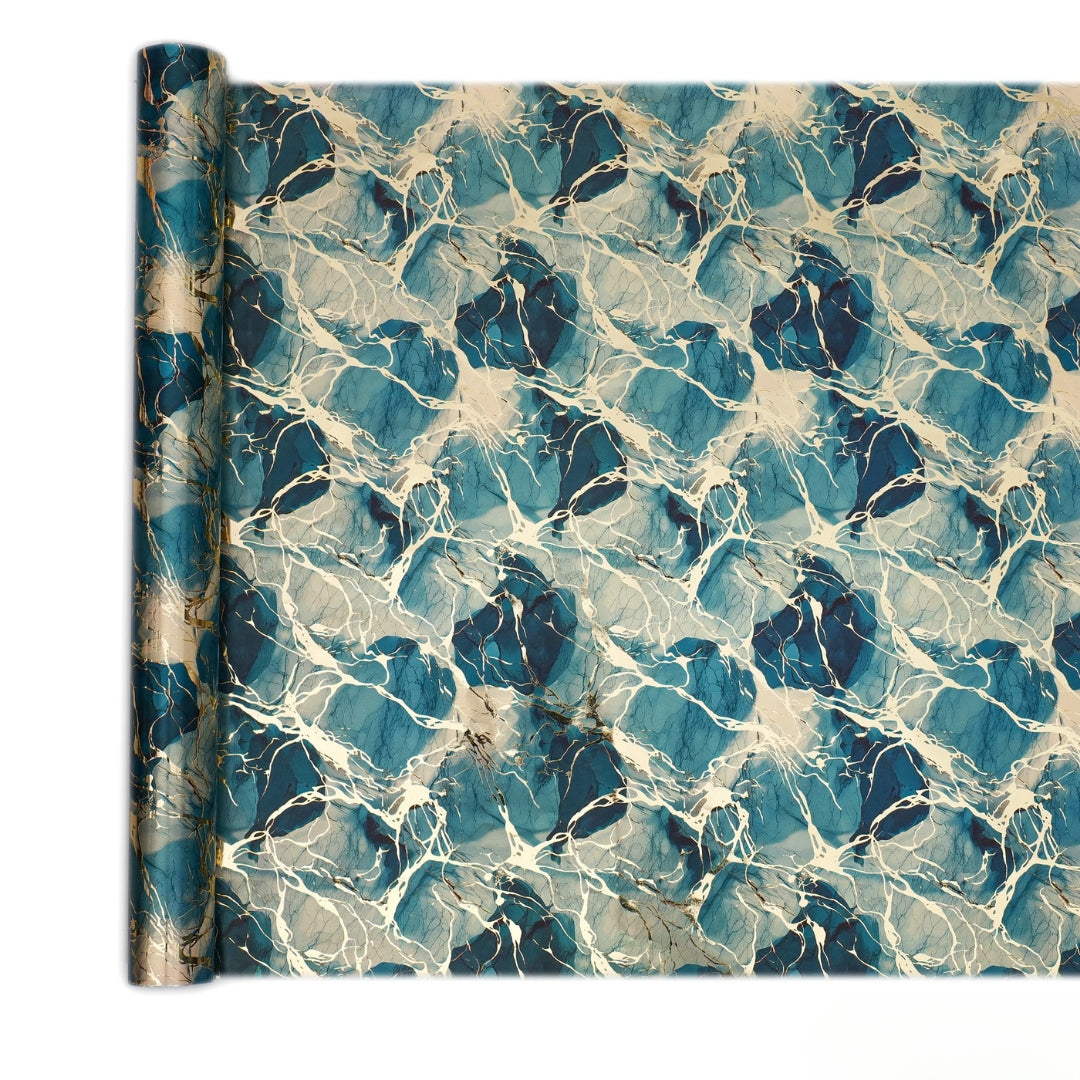 Green Marble Packing Paper