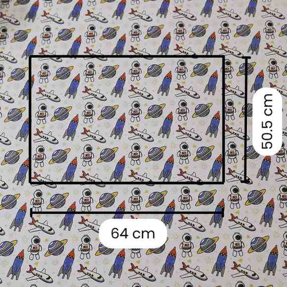 Space-Themed Packing Paper