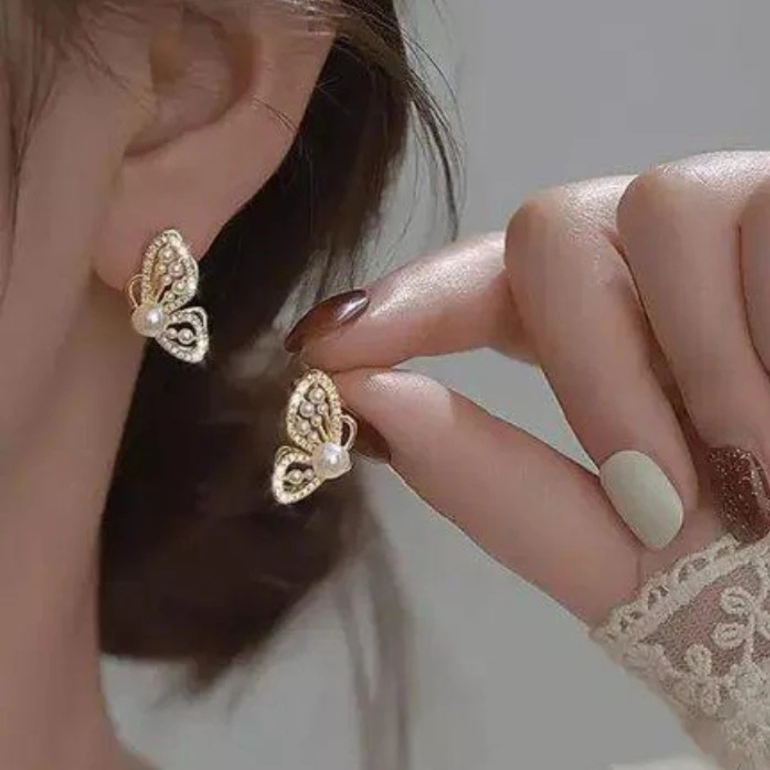 Charming Butterfly Earrings.