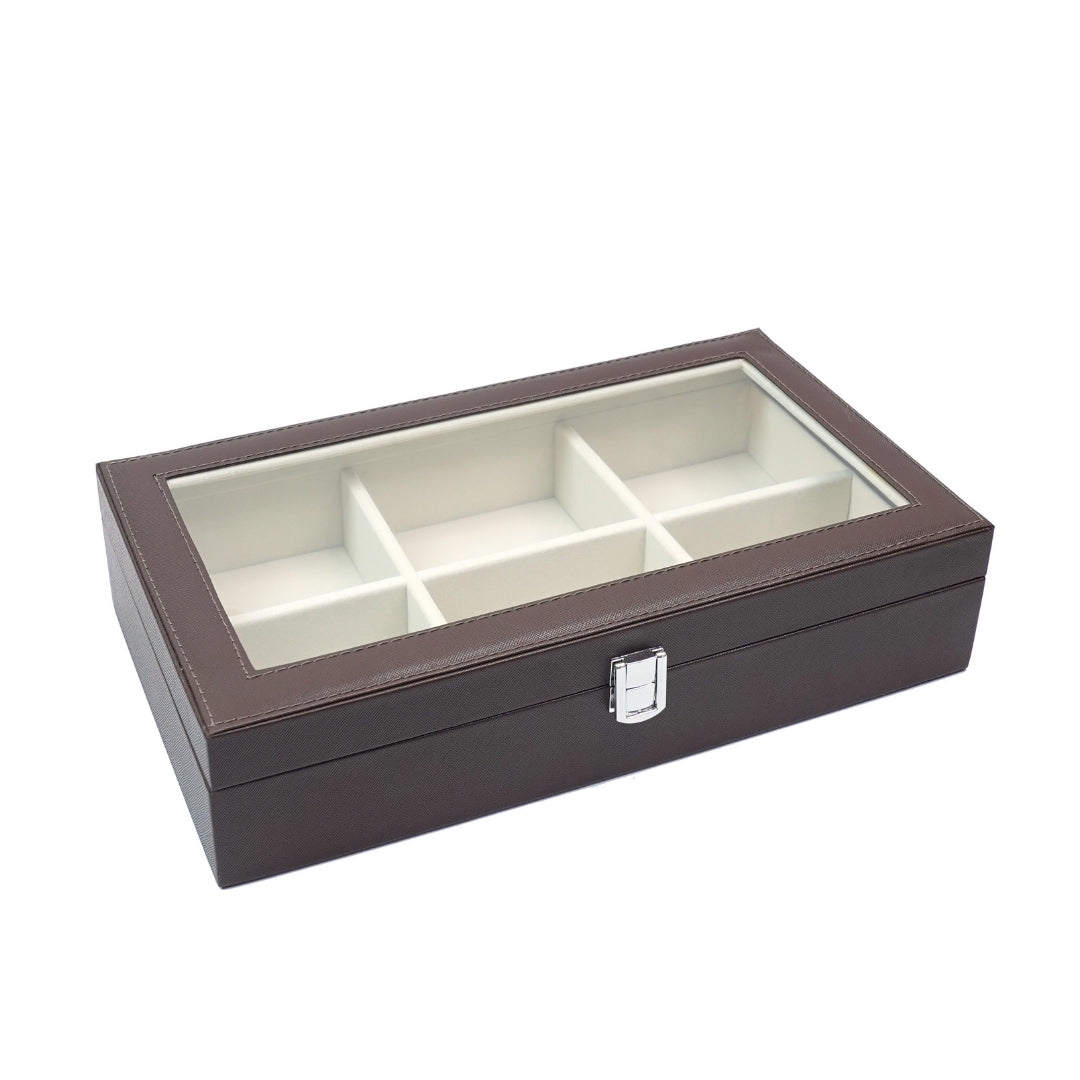 TBT Premium Brown Belt Organiser – with Glass Top