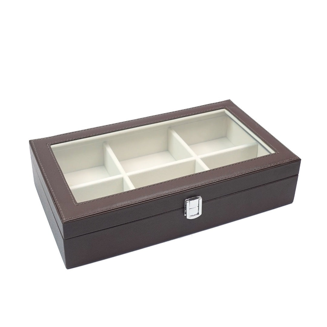 TBT Premium Brown Belt Organiser – with Glass Top