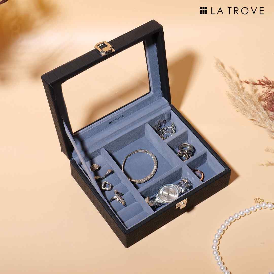 Aura Elegant Jewellery Box Organiser
