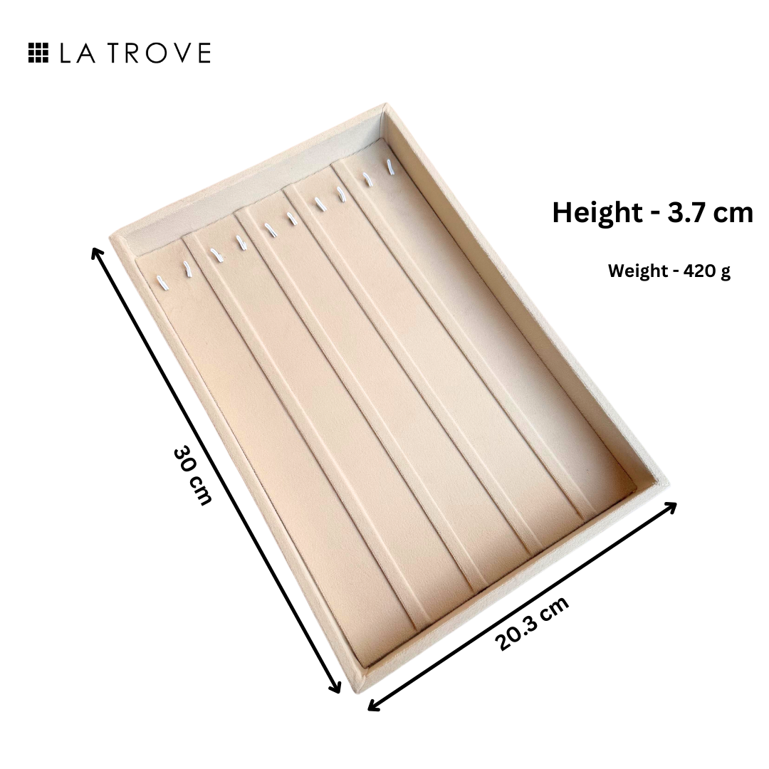 Chain Necklace Jewellery Tray Organiser