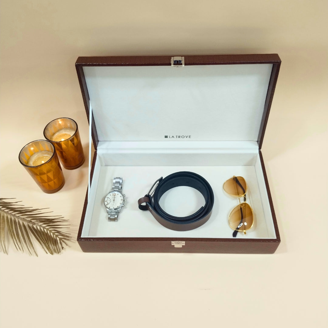 Plain Jewellery & Accessory Organiser Box