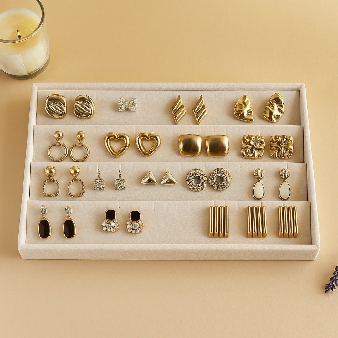 Earring Tray for Earrings, Studs & Small Jewellery