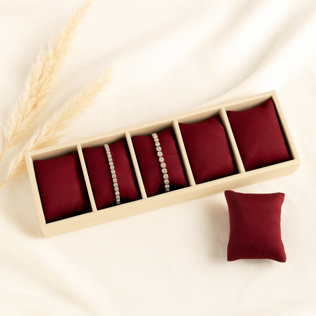 5 Slot Watch & Bracelet Tray Organiser