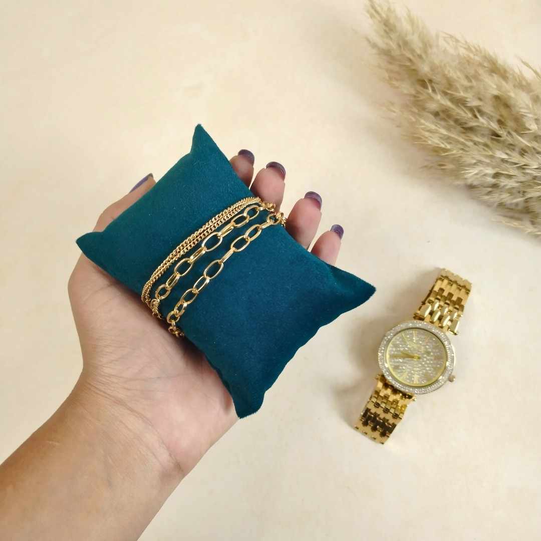 Soft Cushion Pillow for Watch & Bracelet Display – Pack of 2