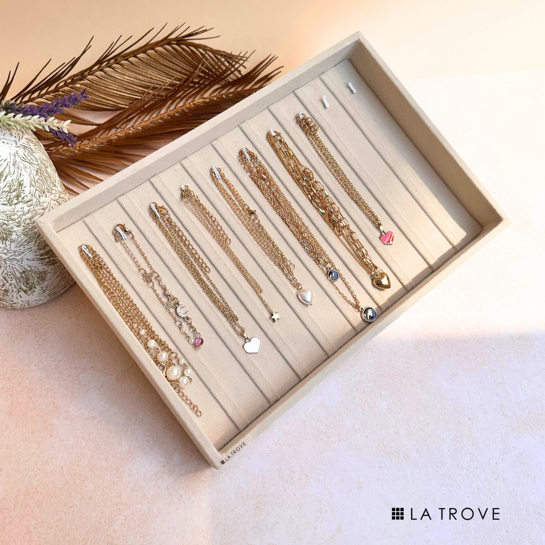 Bracelet & Chain Jewellery Tray Organiser
