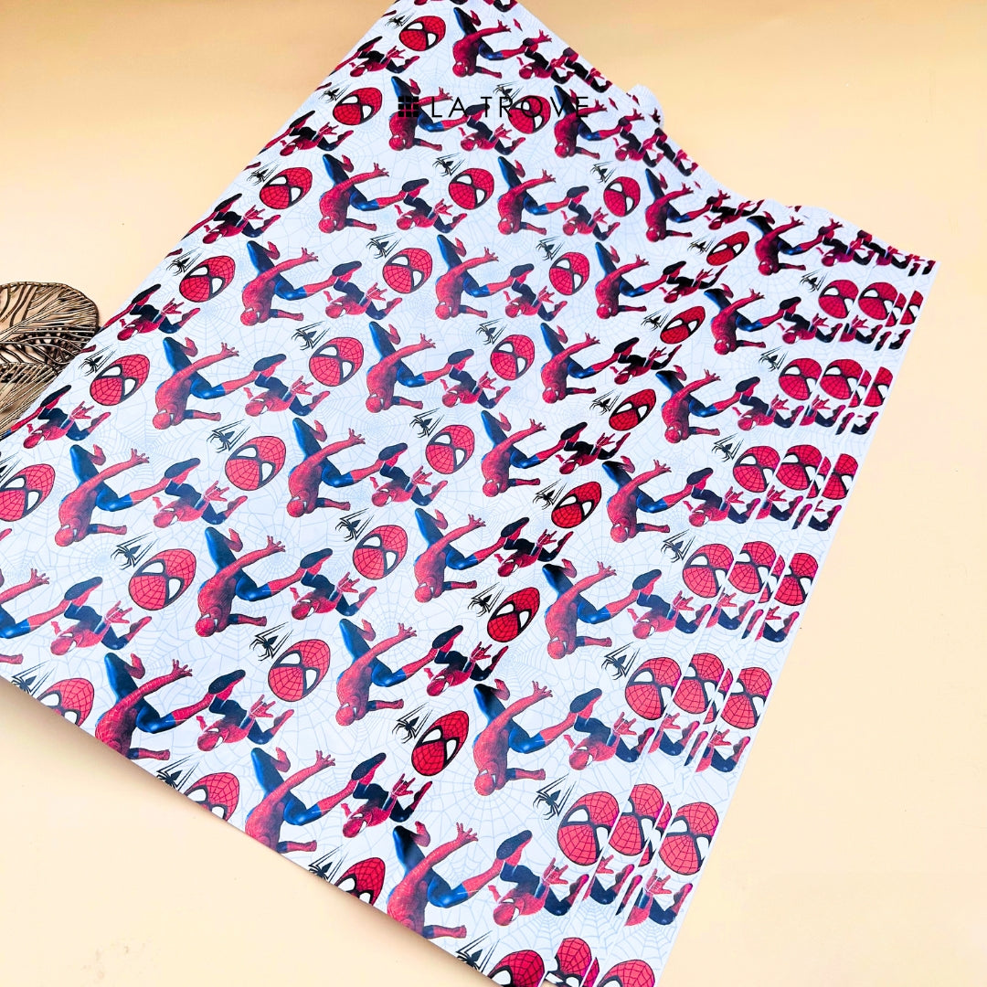Kids Spider-man Cartoon Packing Paper