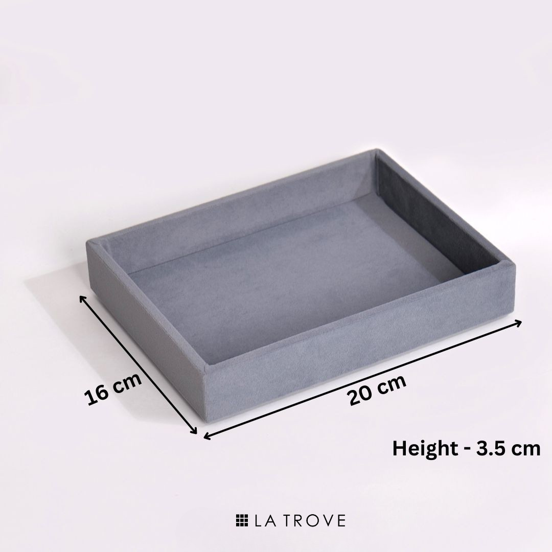 Luxury Small Plain Jewellery Tray