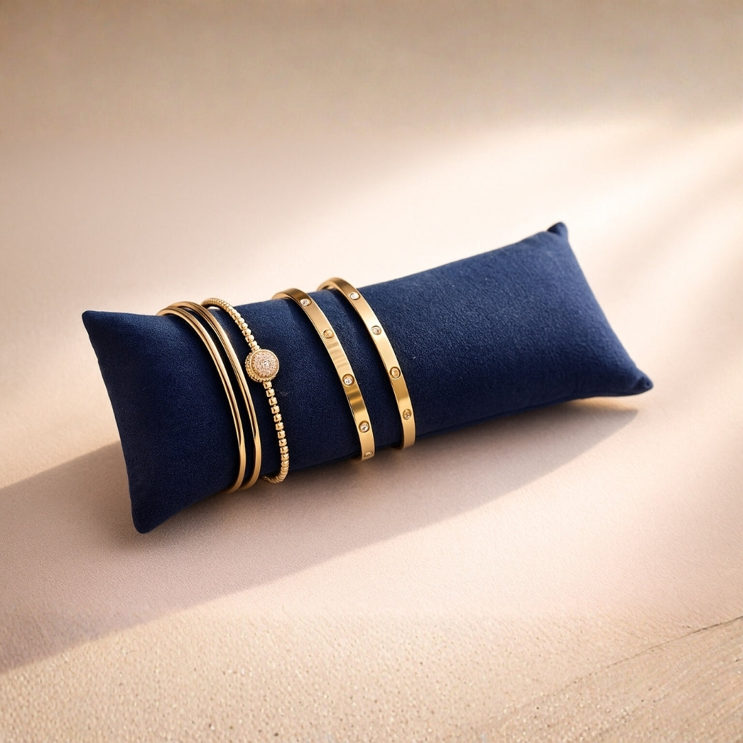 Long Velvet Pillows for Watch, Sunglass & Jewellery Trays