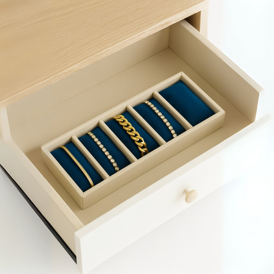 5 Slot Watch & Bracelet Tray Organiser