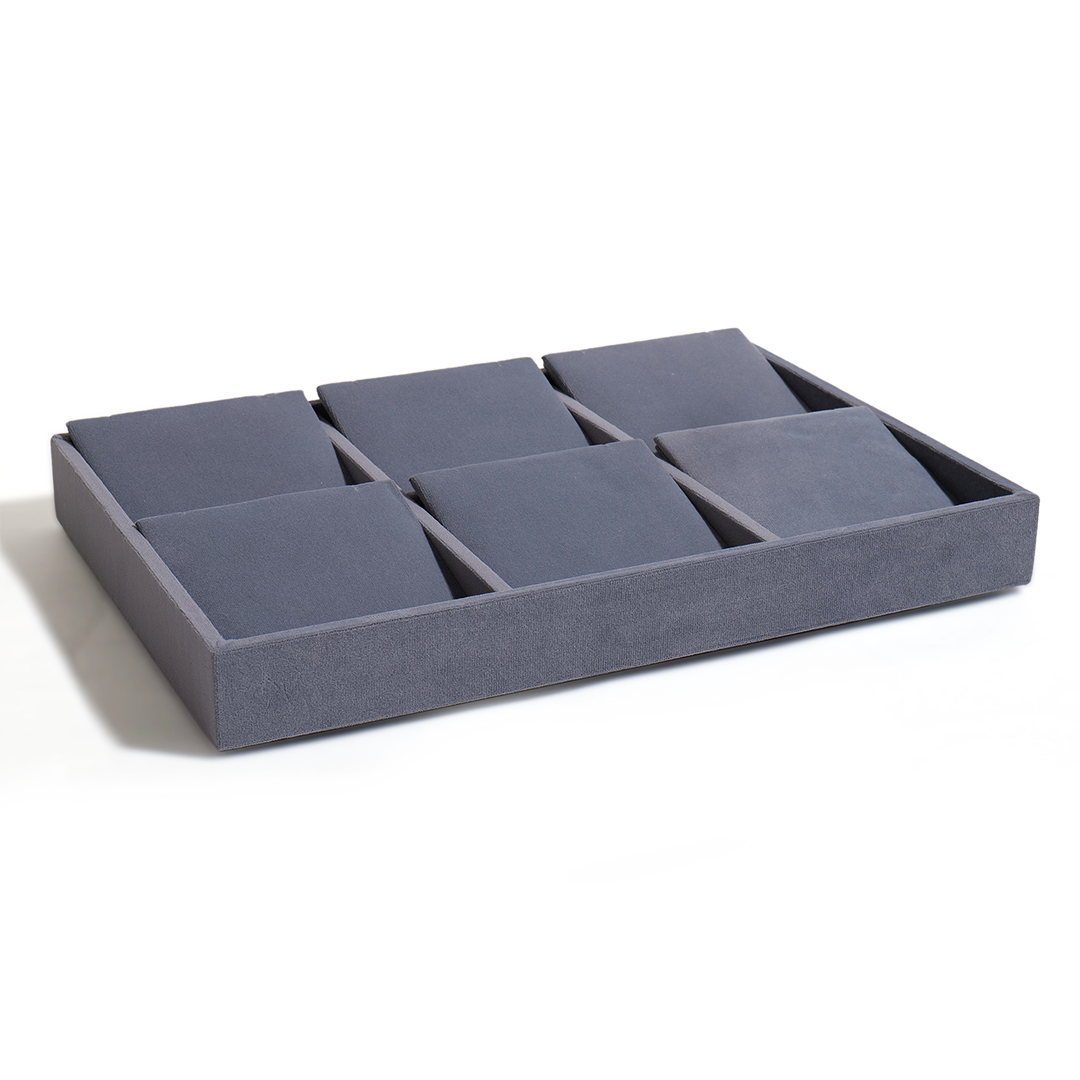 Luxury Velvet Jewellery Tray Set – 4-in-1 Modular Stackable Organiser