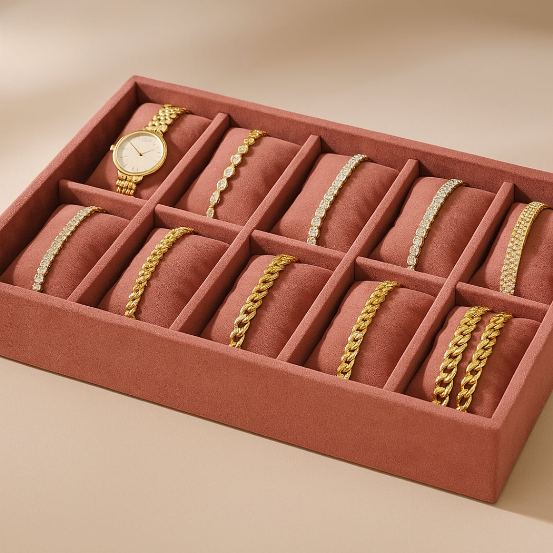 10 Slot Bracelet Tray Organiser