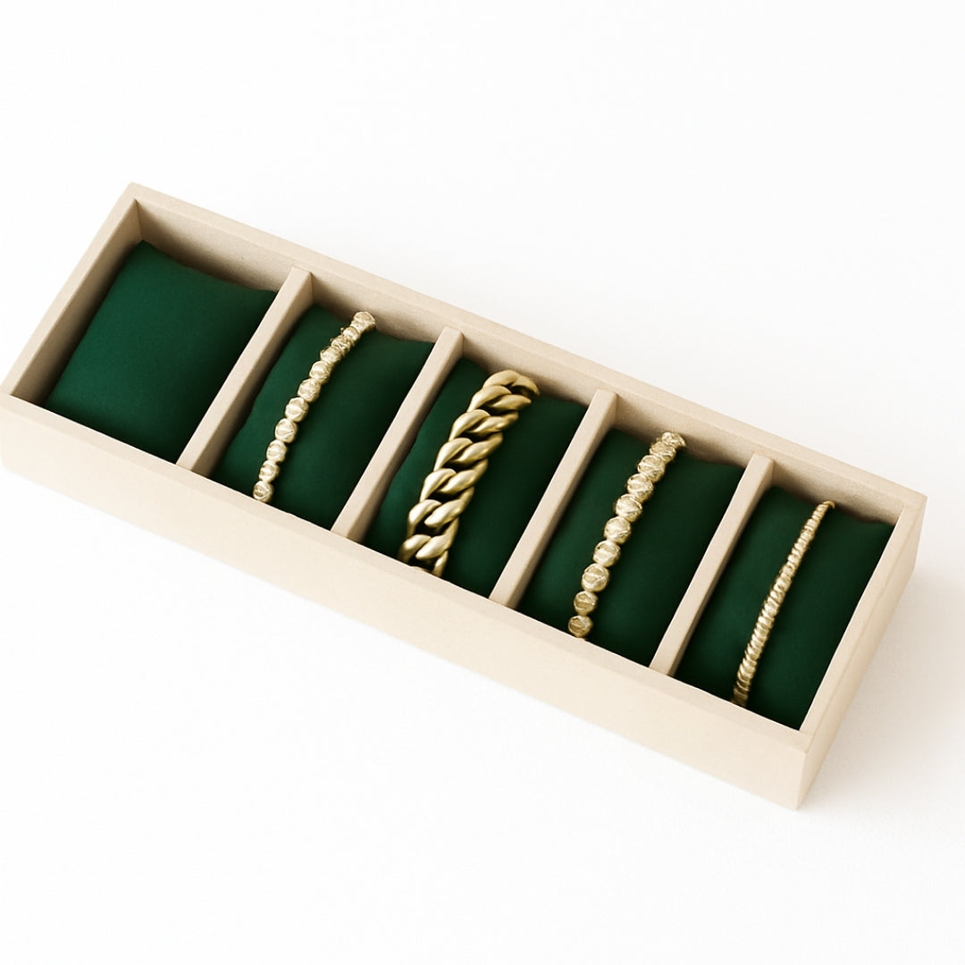 5 Slot Watch & Bracelet Tray Organiser