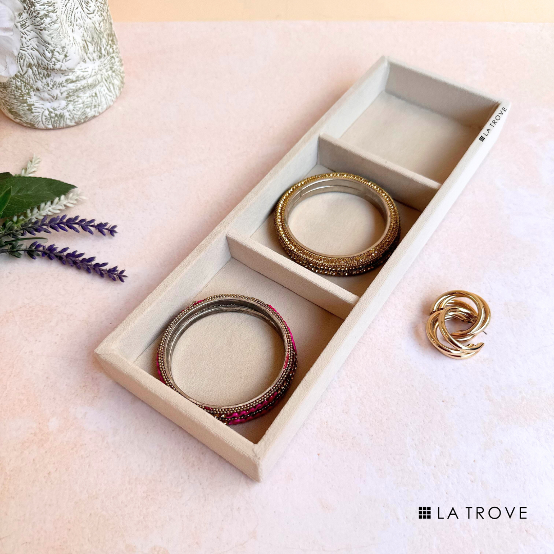 3 Slot Bangle Organiser Tray