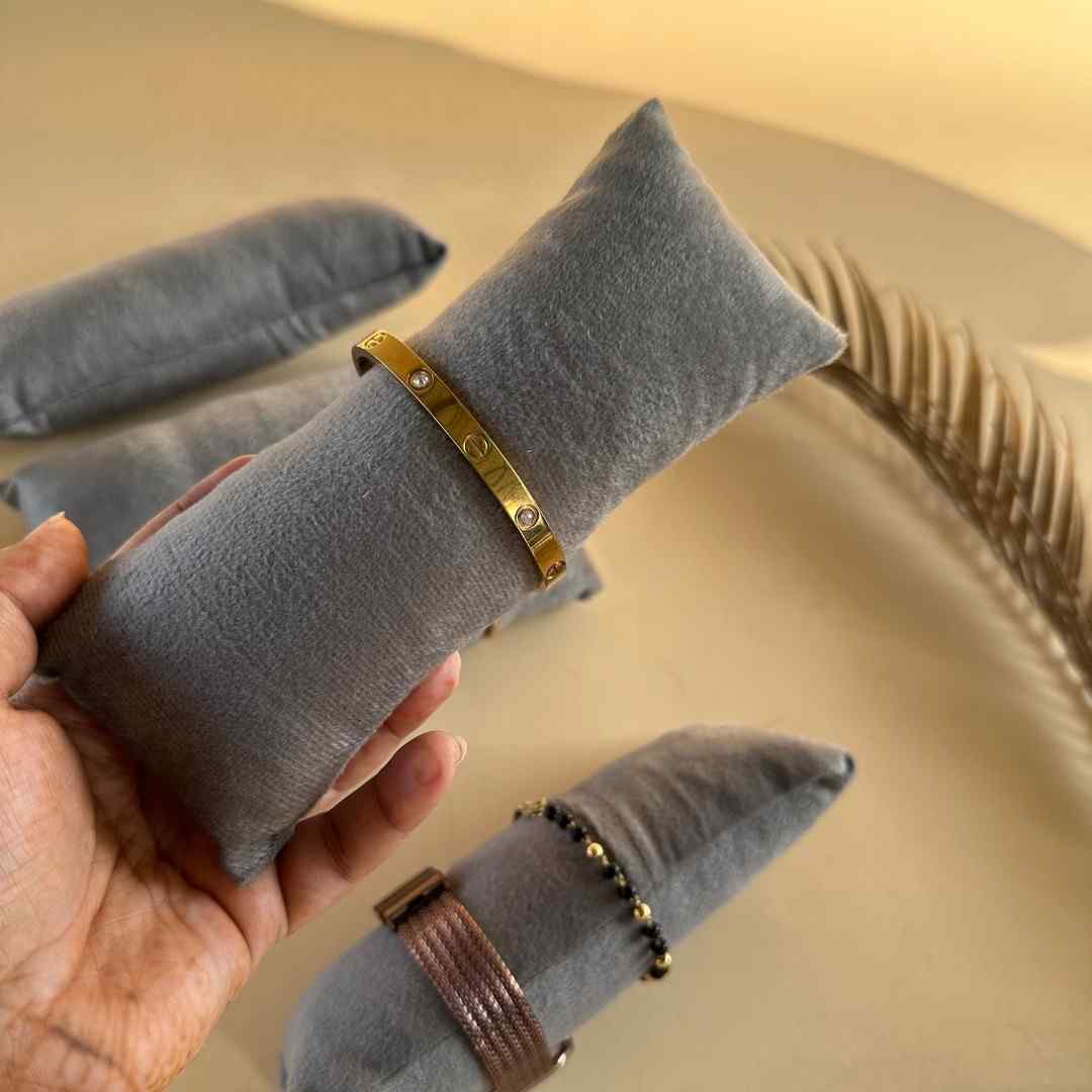 The Big Trove Suede Velvet Pillows for Watch, Bangle & Jewellery Organisers