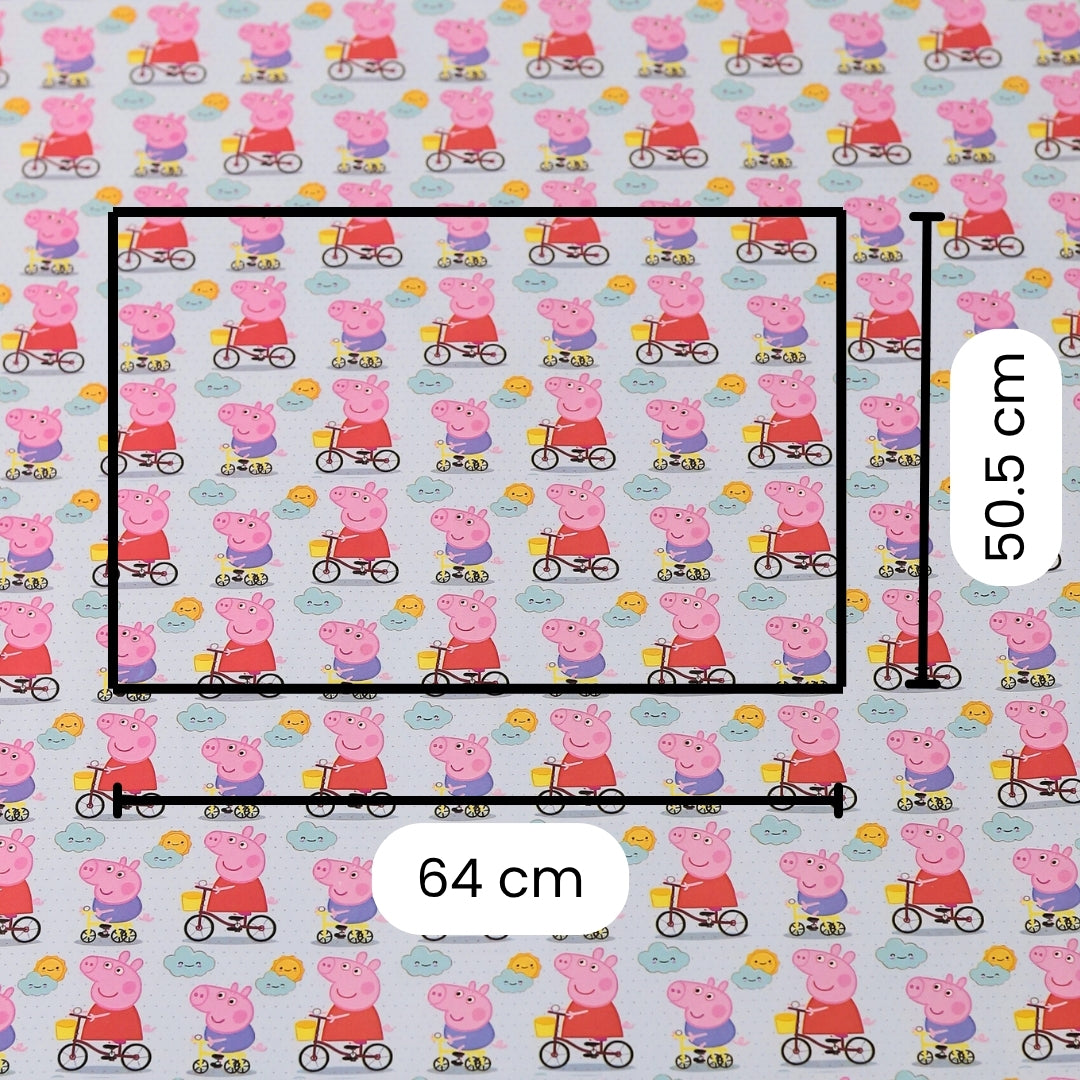 Peppa Pig Themed Gift Wrapping Paper for Kids