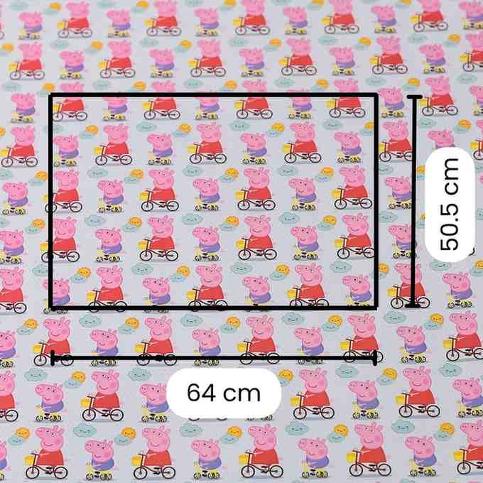 Peppa Pig Themed Gift Wrapping Paper for Kids