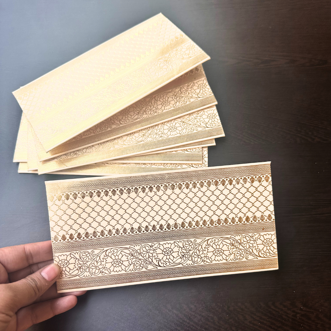 Golden Weave Cash Envelopes