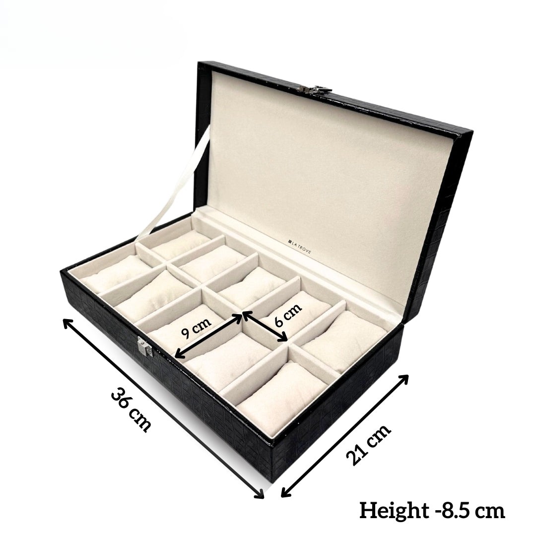 10 Slot Watch Box