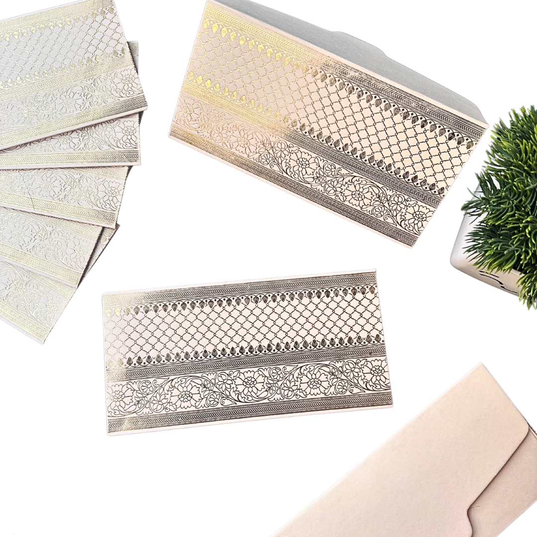 Premium Golden Texture Money Covers.