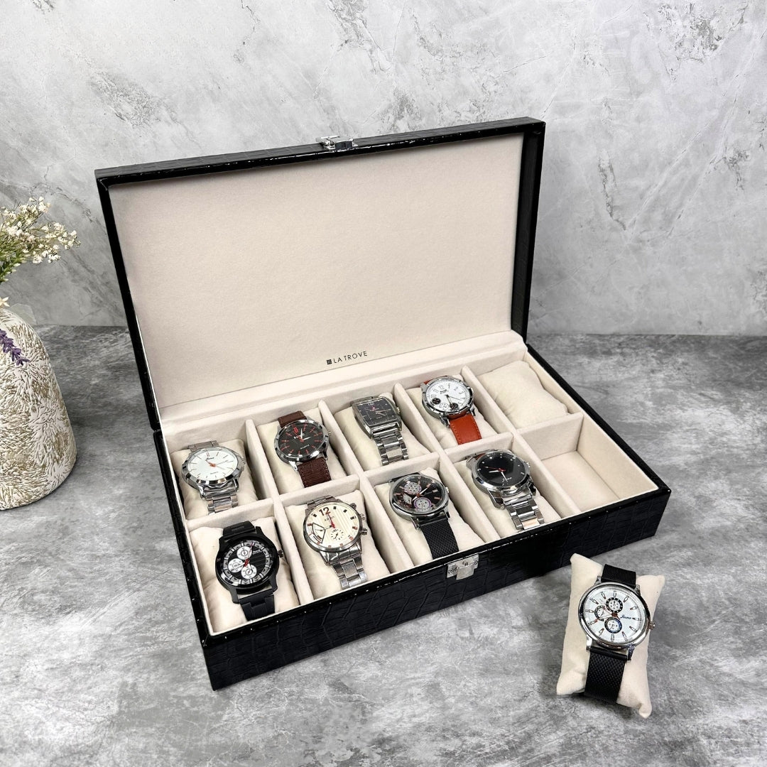 10 Slot Watch Box