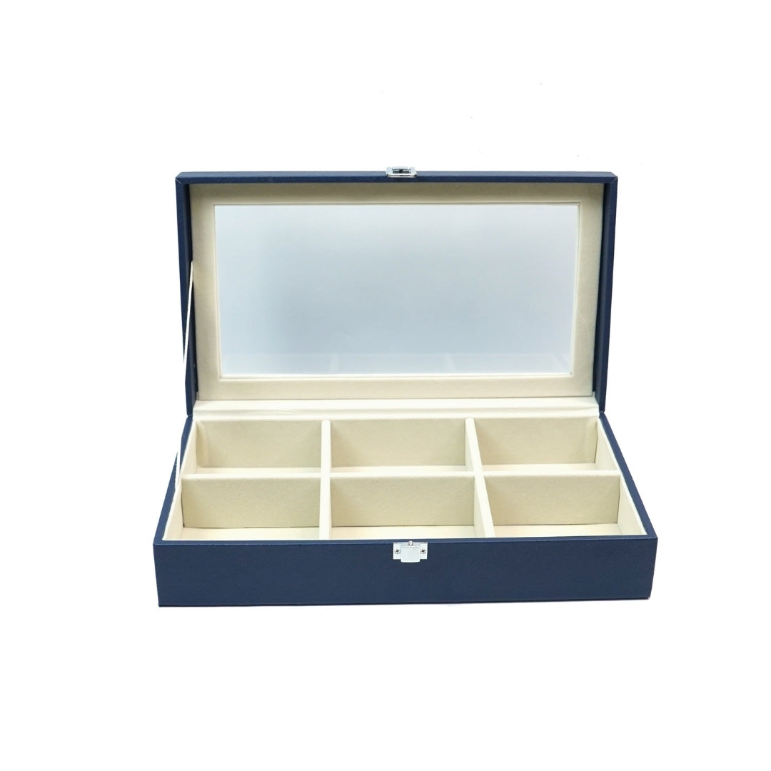 TBT Belt Organiser Box With Glass Top