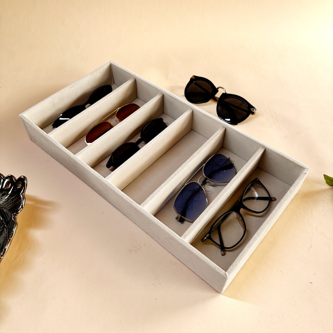 6 Slot Sunglass Tray for Sunglasses & Eyewear