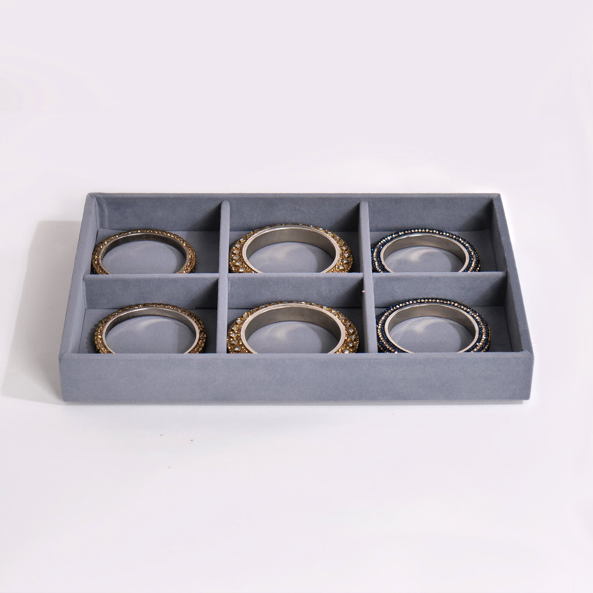 6 Slot Bangle Organiser tray