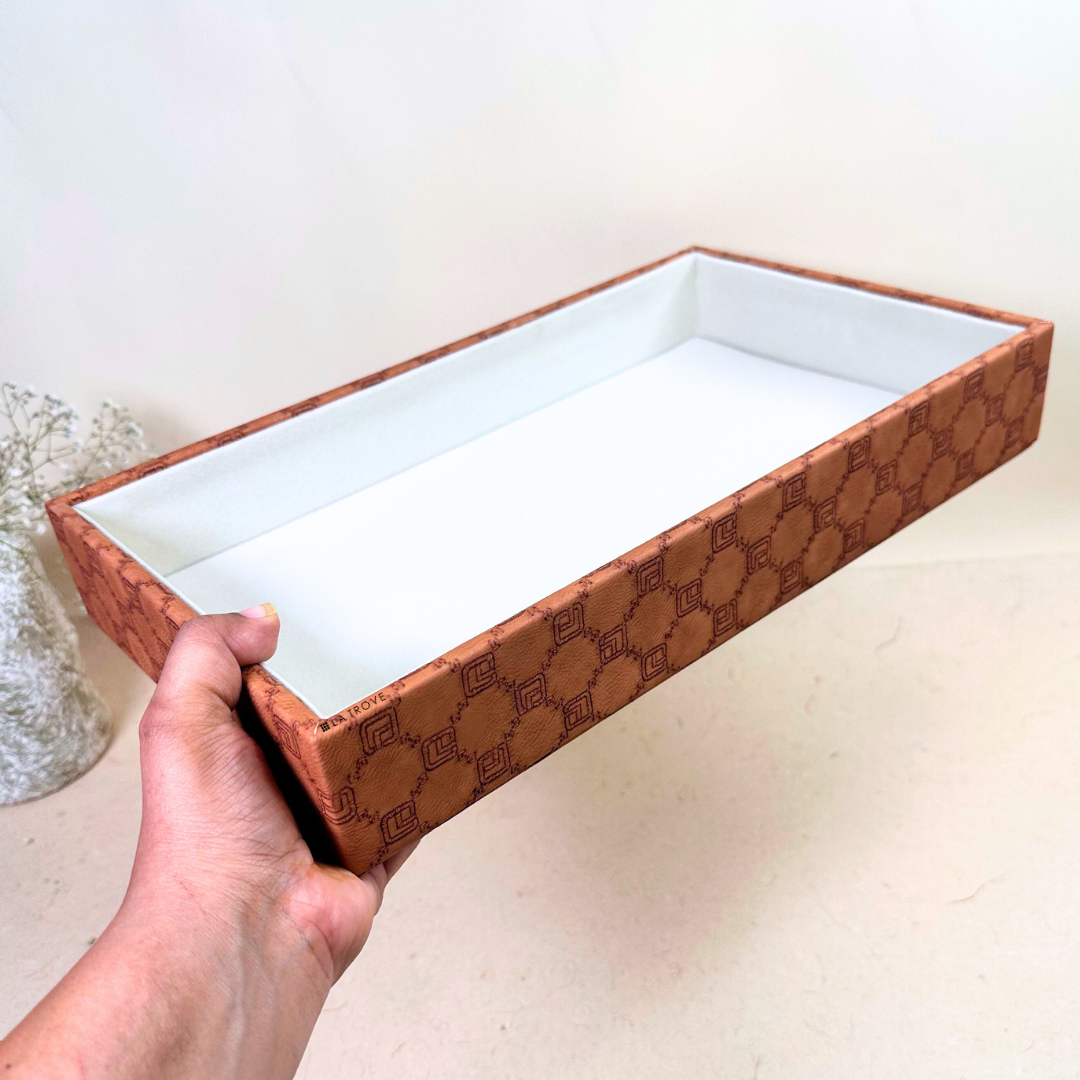 Designer Multi-Purpose Accessory Organizer Tray