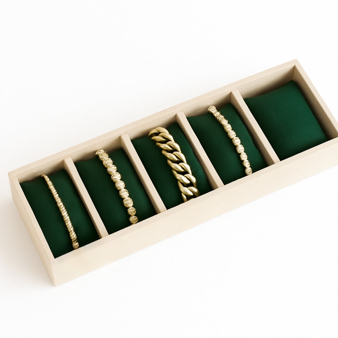 5 Slot Watch & Bracelet Tray Organiser