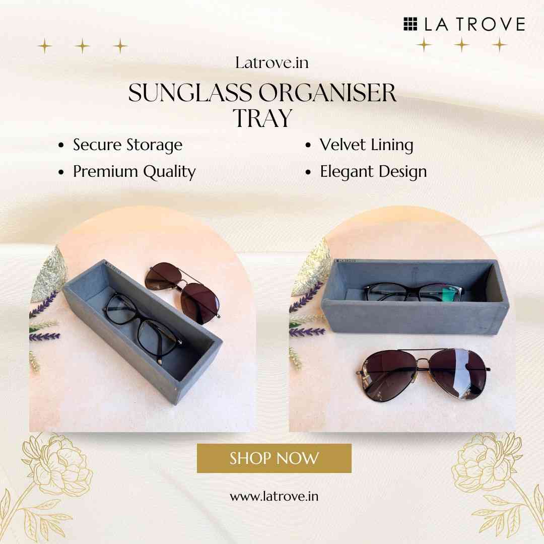 Single Slot Sunglass Tray
