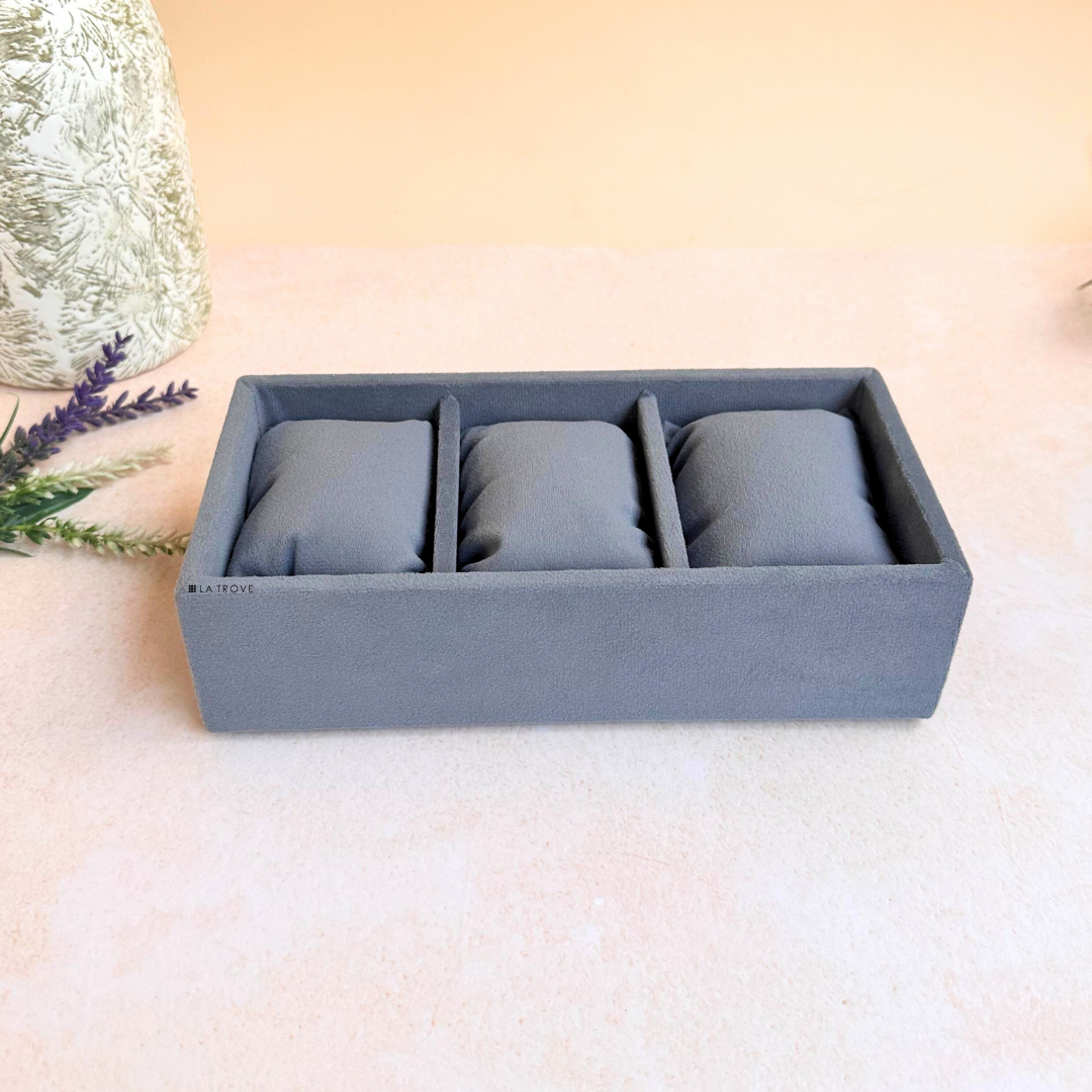 3 Slot Mini Watch Tray