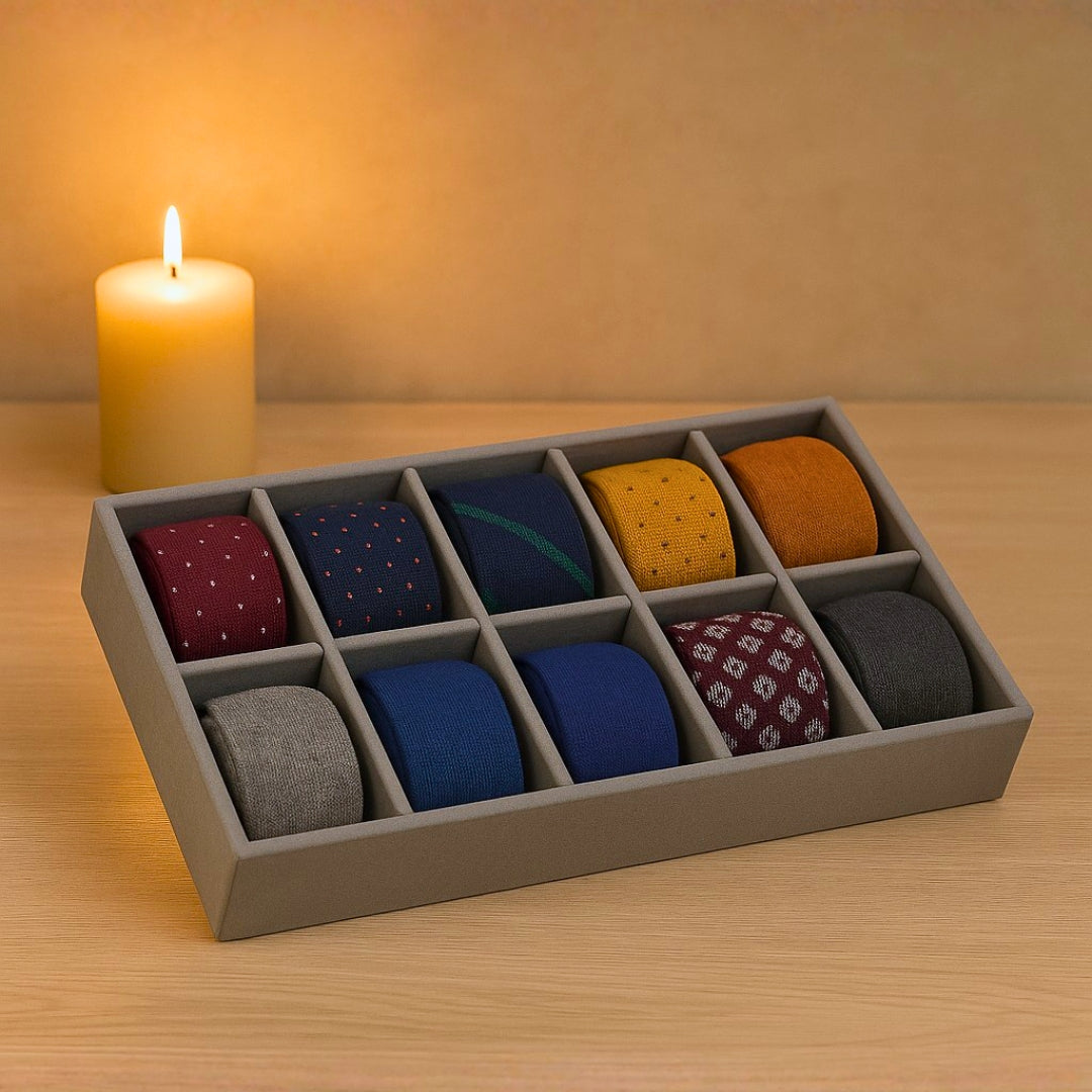 TBT 10 Slot Socks Organiser Tray