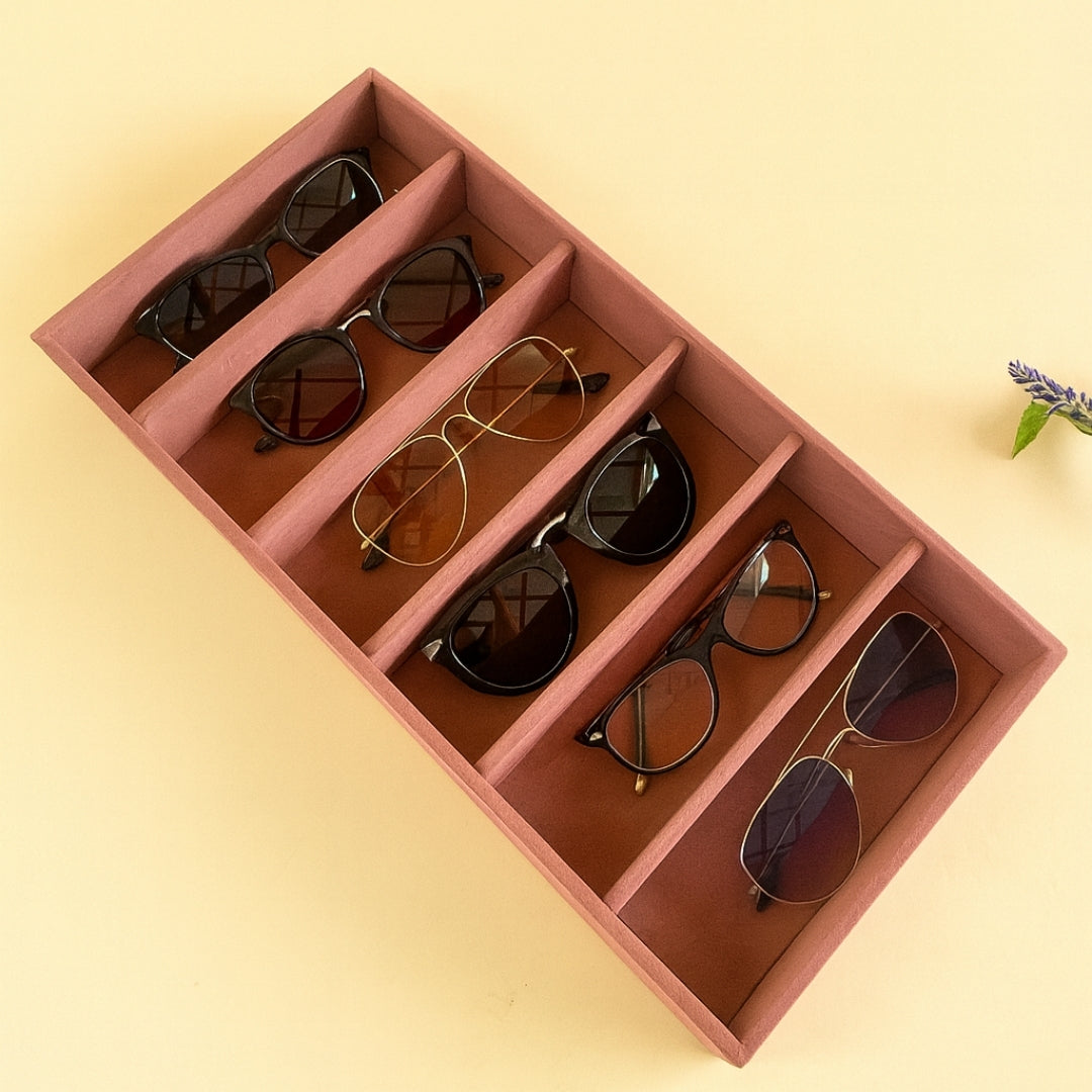 6 Slot Sunglass Tray for Sunglasses & Eyewear