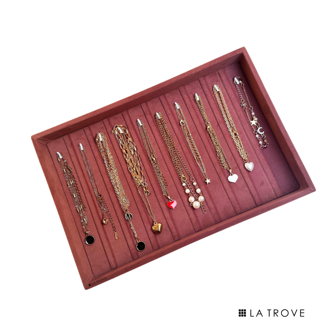 Bracelet & Chain Jewellery Tray Organiser