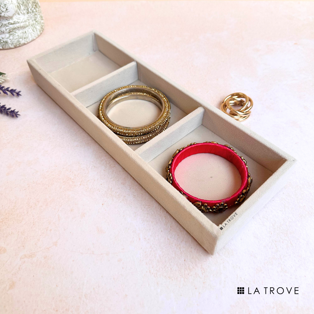 3 Slot Bangle Organiser Tray