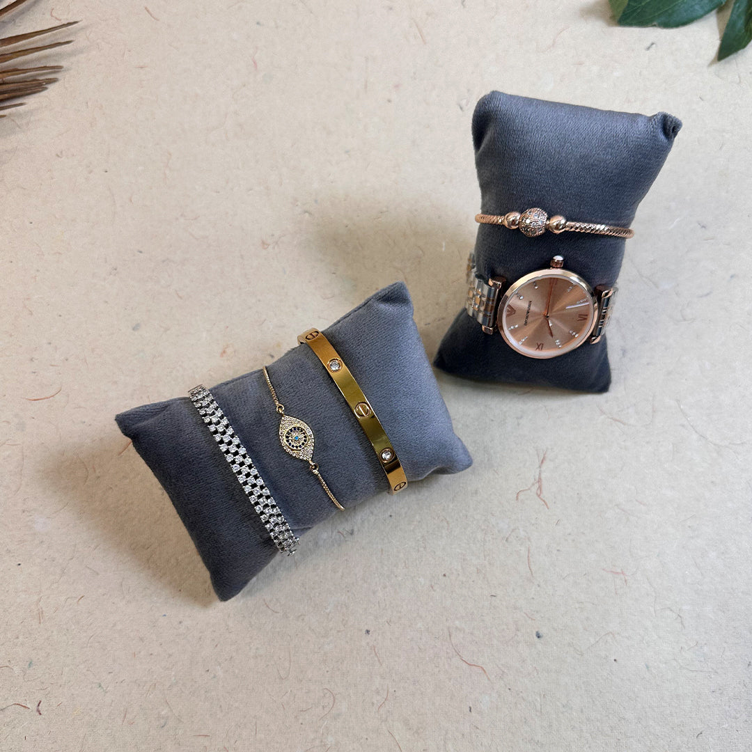 Velvet Display Pillow for Watch & Bracelet (TBT)