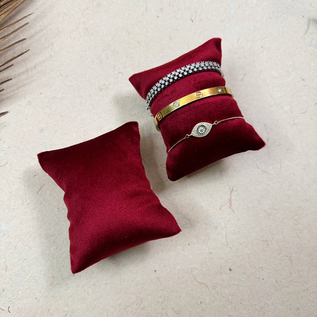 Velvet Display Pillow for Watch & Bracelet