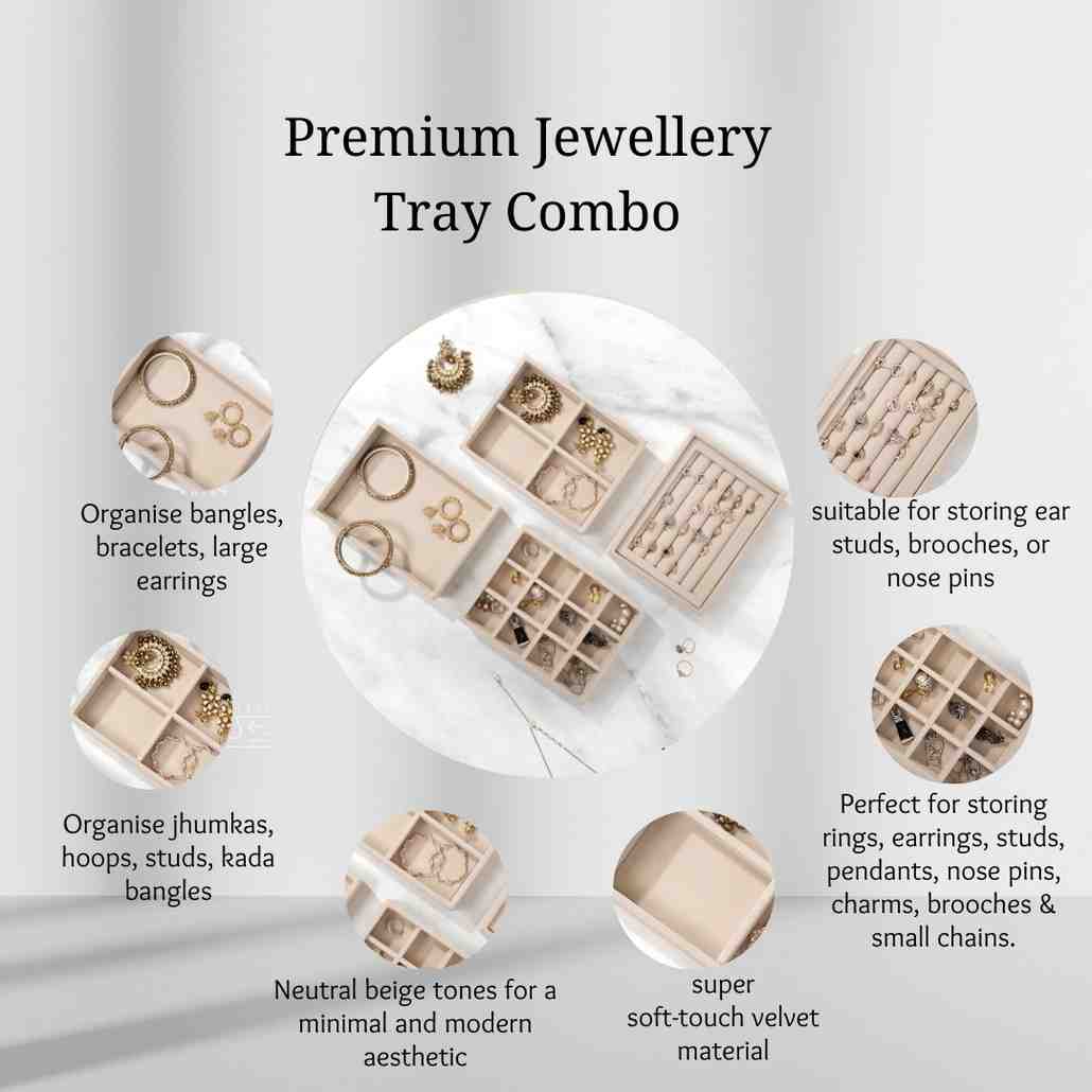 Drawer Stackable Jewellery Trays (Small)