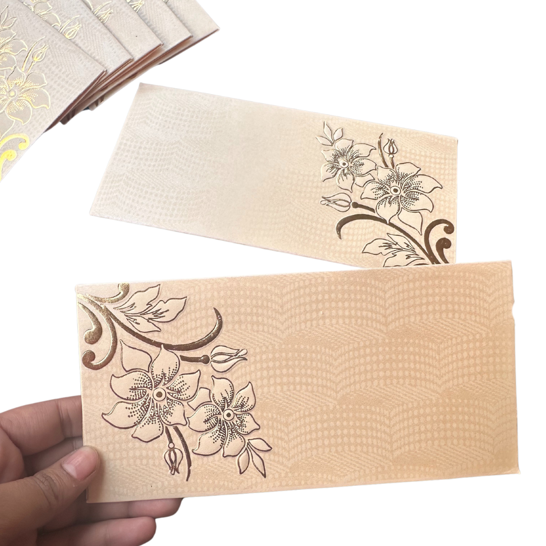 Golden Flower Cash Envelopes