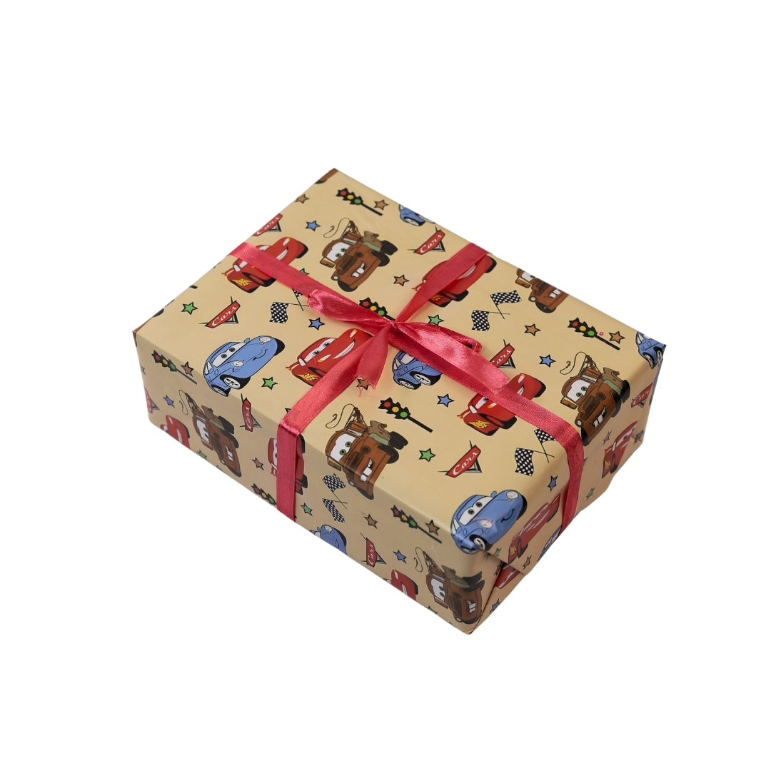 Disney Cars Themed Gift Wrapping Paper