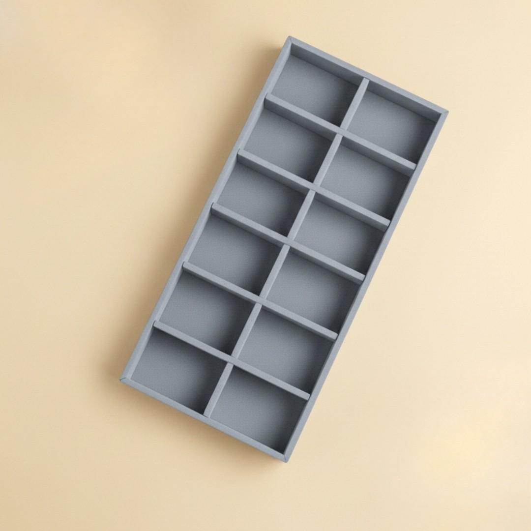 12 Slot Socks Tray for Socks & Small Accessories
