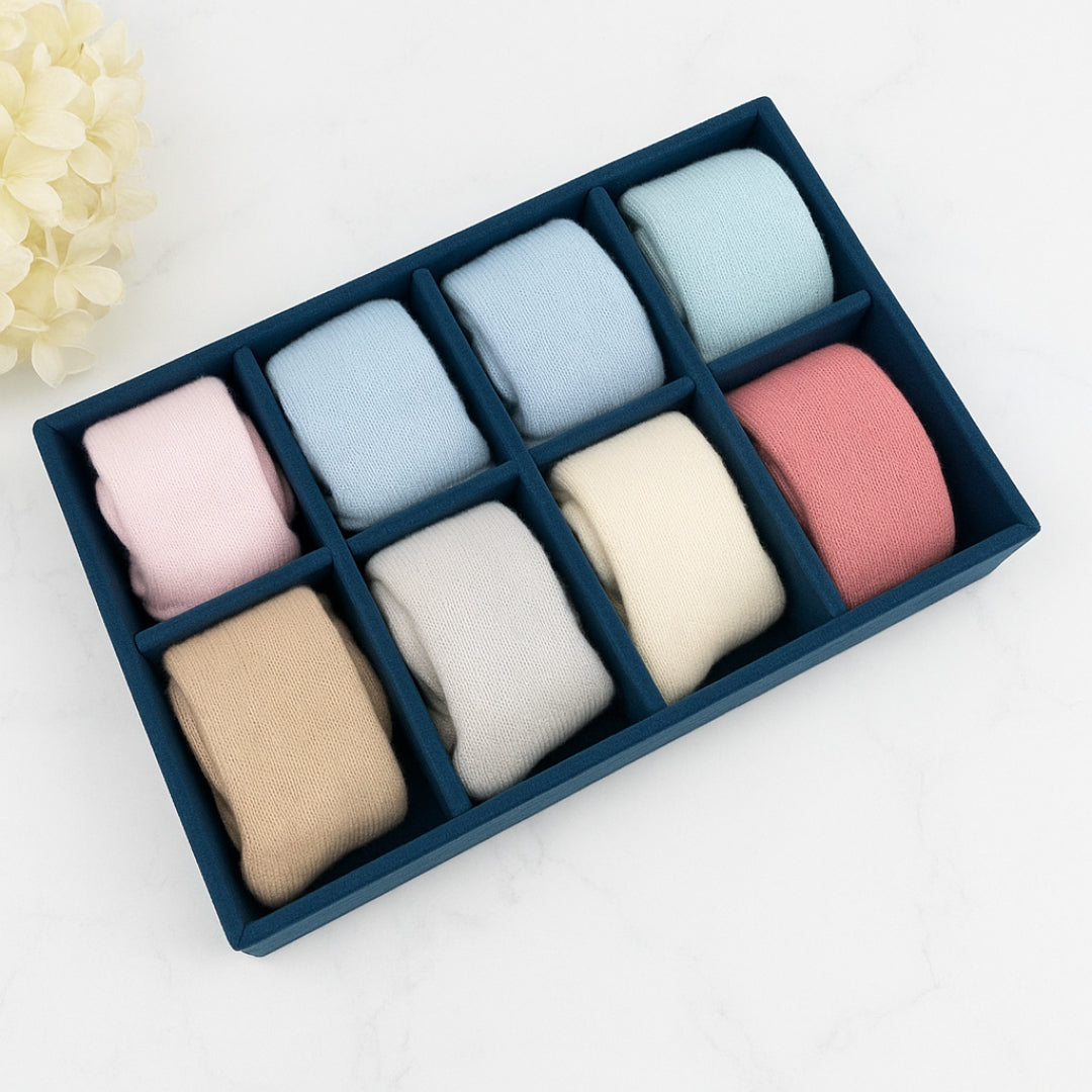8 Slot Socks Organiser Tray