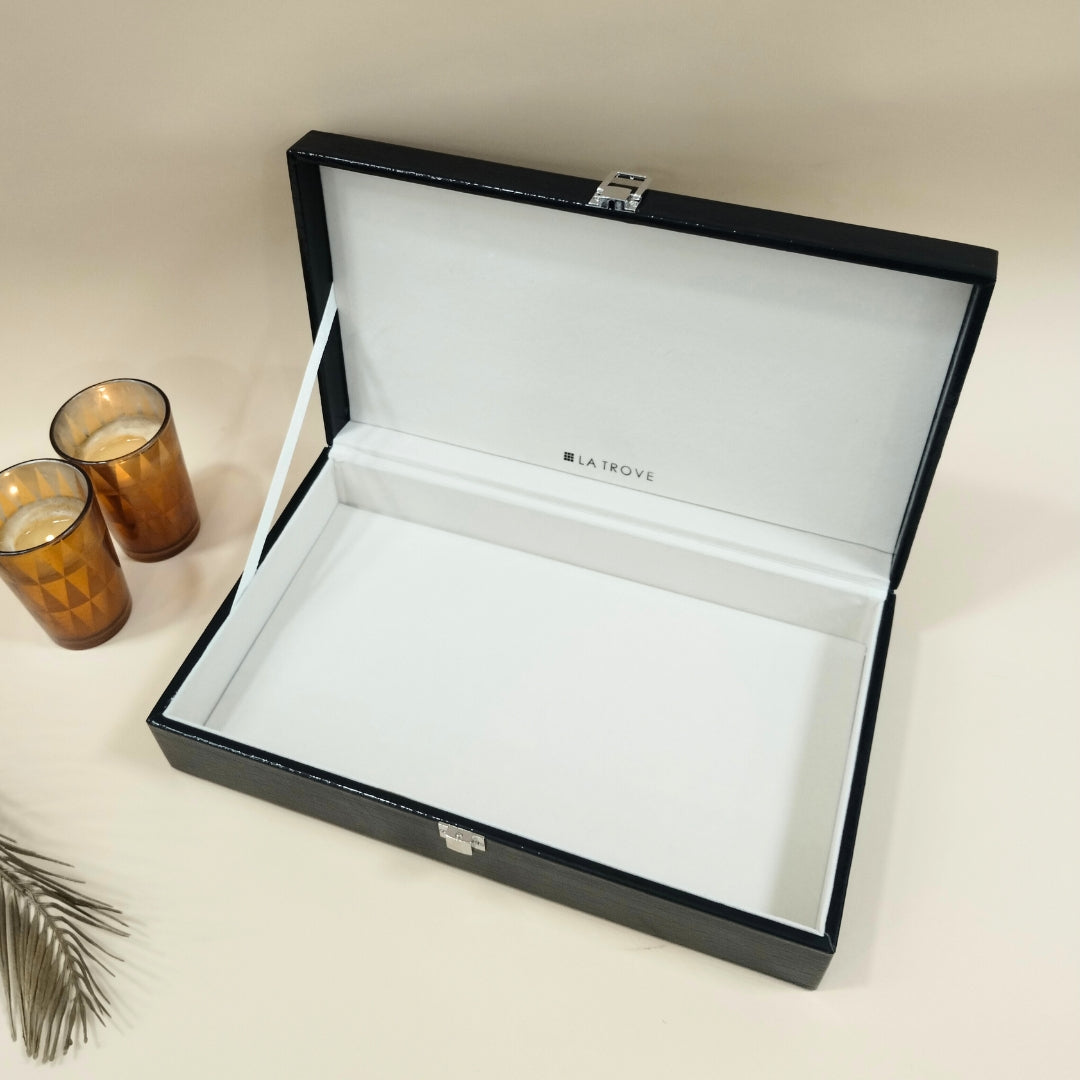 Plain Jewellery & Accessory Organiser Box
