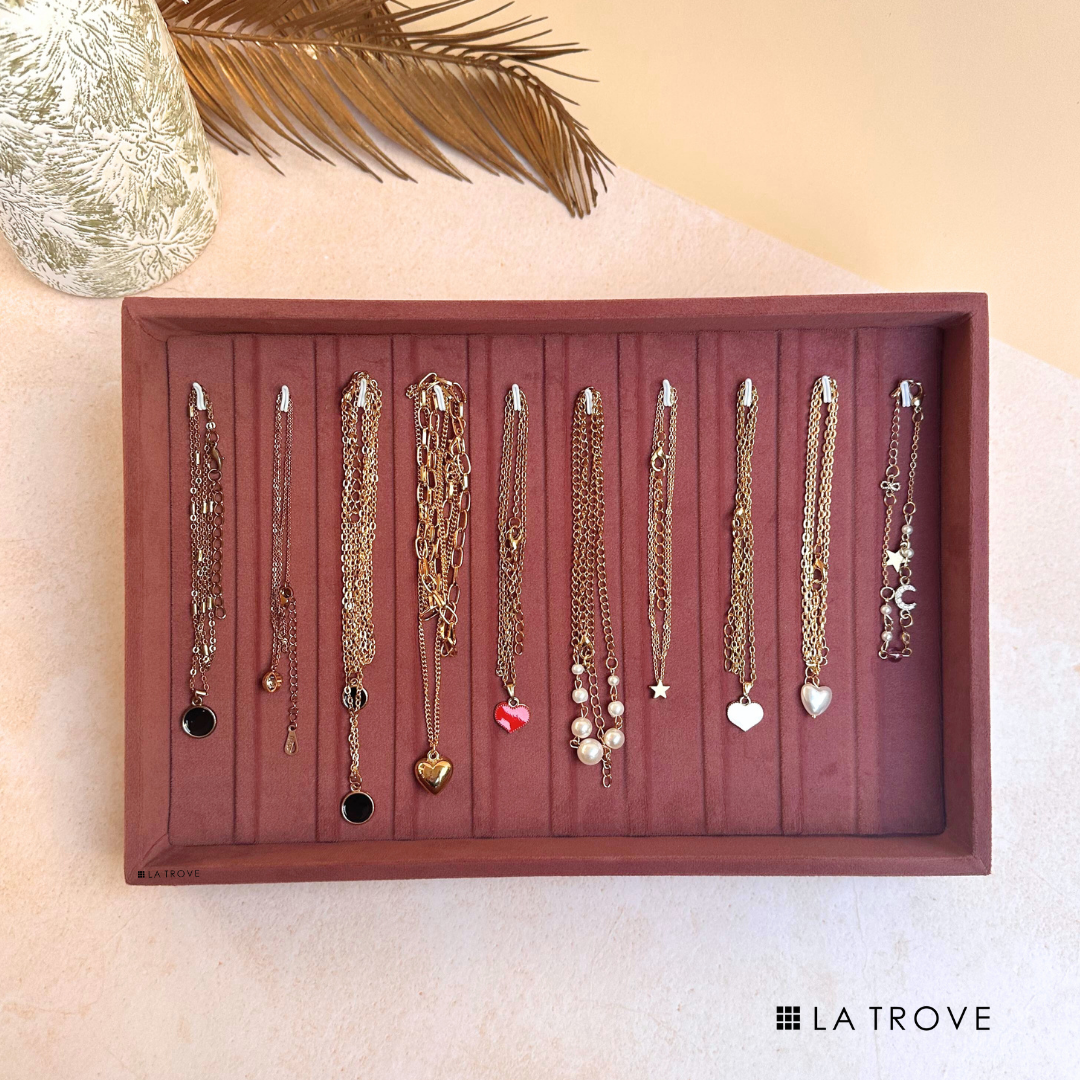 Bracelet & Chain Jewellery Tray Organiser
