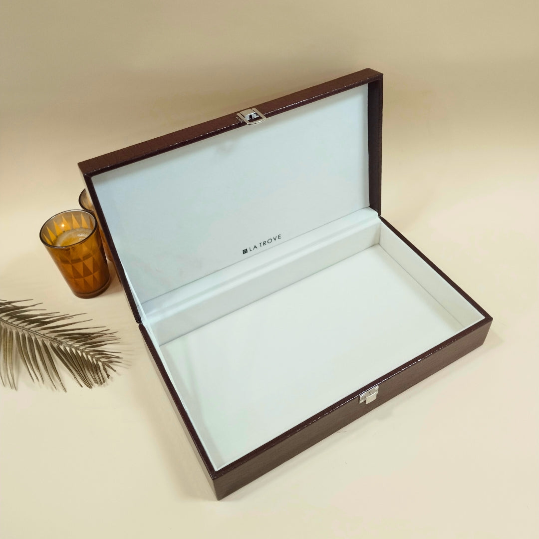 Plain Jewellery & Accessory Organiser Box