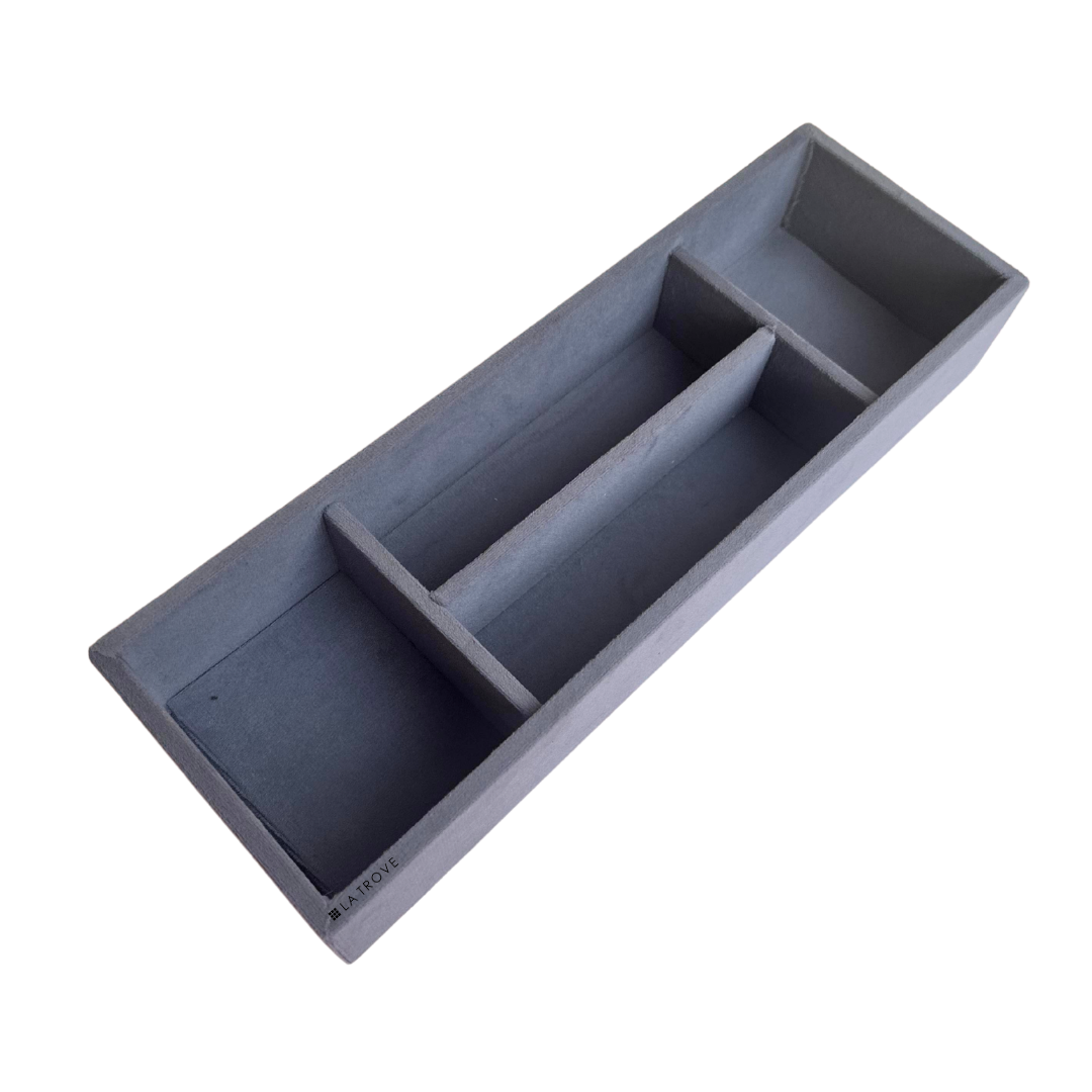 2 Slot Watch & Sunglass Organiser Tray (Sleek)